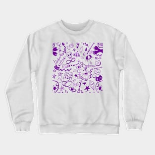 Witchy Doodles Crewneck Sweatshirt